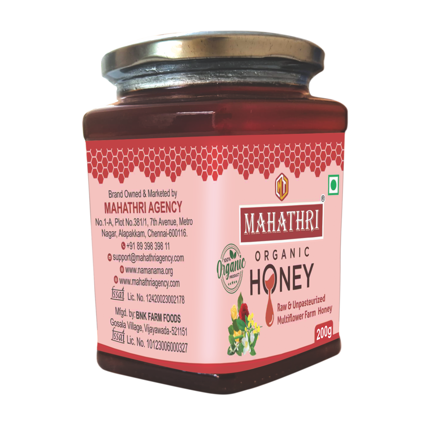 Multiflower Farm Honey 200g: Mahathri Agency.